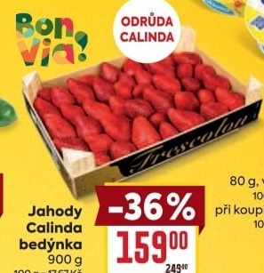 Jahody Billa Bonvia