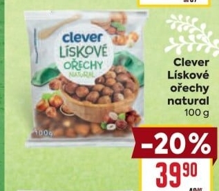 Lískové ořechy Clever
