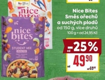 Mix ořechů a ovoce Nice Bites