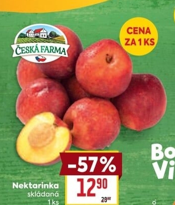 Nektarinky Česká farma