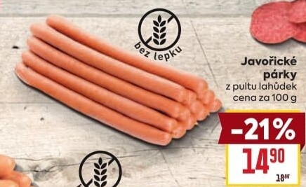 Párky javořické