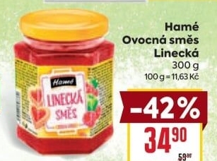 Směs ovocná linecká Hamé