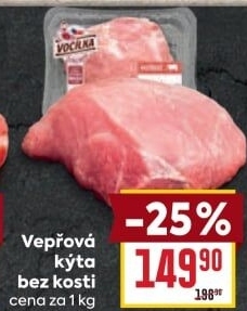 Vepřová kýta bez kosti Vocílka
