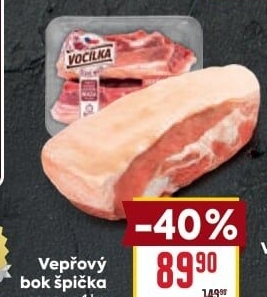 Vepřový bok špička Vocílka