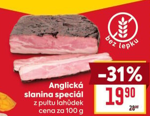 Anglická slanina speciál