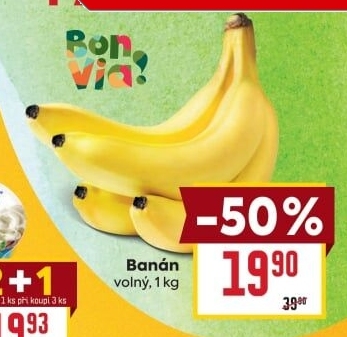 Banány Billa Bonvia