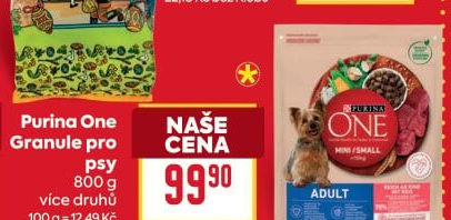 Granule pro psy One Purina