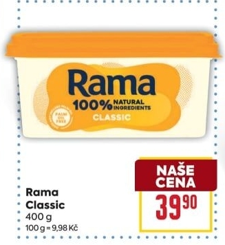 Margarín Classic Rama
