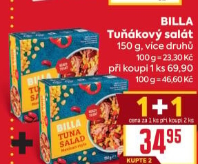 Tuňákový salát Billa