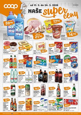 akční leták COOP 11.3.2026-24.3.2026