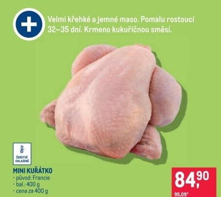 Mini kuřátko