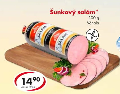 Salám šunkový Váhala