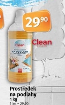 Čistič na podlahy Clean&amp