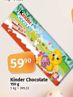 Čokoládky velikonoční Kinder
