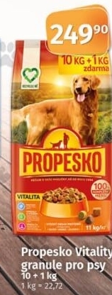 Granule pro psy Propesko