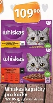 Kapsičky pro kočky Whiskas