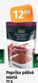 Koření Paprika pálivá Coop Premium
