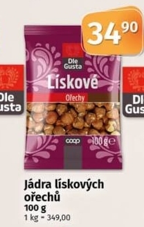 Lískové ořechy Dle Gusta