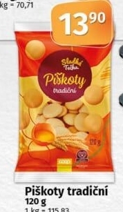 Piškoty Sladká Tečka