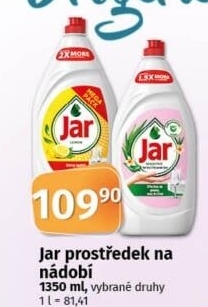 Prostředek na nádobí Jar