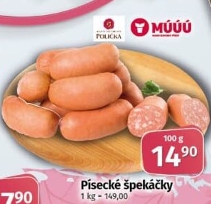 Špekáčky písecké Maso uzeniny Písek