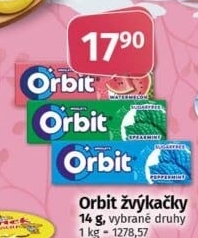Žvýkačky Orbit