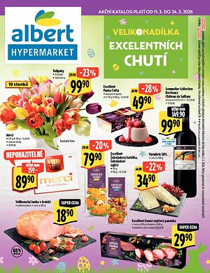 akční leták Albert 11.3.2026-24.3.2026