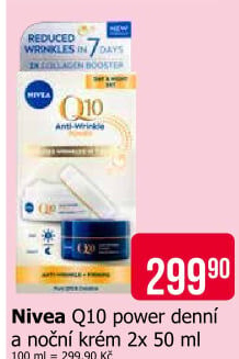 Balení krém denní a noční proti vráskám Q10 Power Nivea