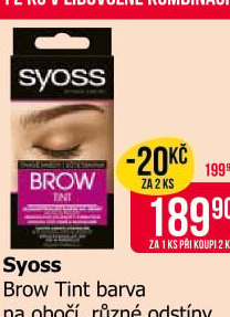 Barva na obočí Brow Tint Syoss
