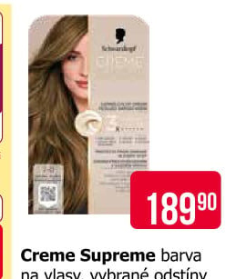 Barva na vlasy Creme Supreme Schwarzkopf