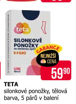 Dámské silonové ponožky Teta