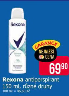 Deodorant sprej Rexona