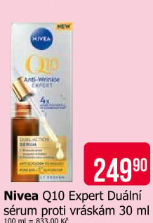 Duální sérum vyplňující Q10 proti vráskám Anti-Wrinkle Expert Nivea
