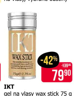 Gel na vlasy Wax Stick IKT
