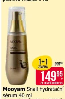 Hydratační sérum Snail Mooyam