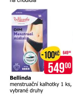 Menstruační kalhotky Bellinda