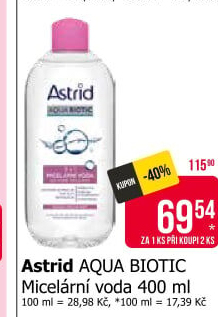Micelární voda Astrid