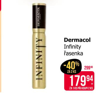 Řasenka Infinity Dermacol