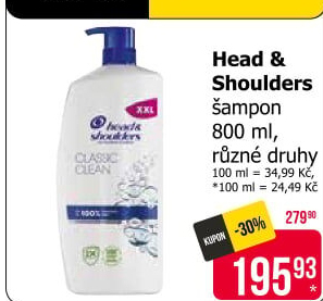 Šampon proti lupům Head&amp