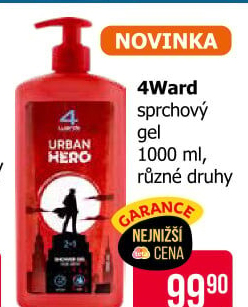 Sprchový gel 4Ward