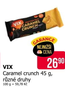 Tyčinka proteinová crunch Vix