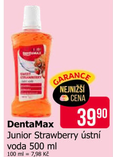 Ústní voda dětská Dentamax