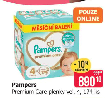 Pleny dětské Pampers Premium Care