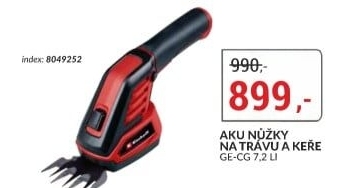 Aku nůžky na trávu a keře Einhell GE-CG