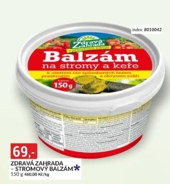 Balzám na stromy a keře Zdravá zahrada