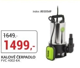 Čerpadlo kalové Fieldmann FVC 4002-EK