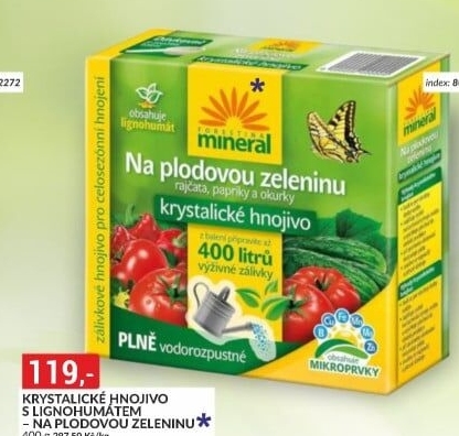 Hnojivo na plodovou zeleninu Forestina Mineral