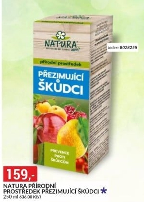 Přípravek přezimující škůdci Natura Agro
