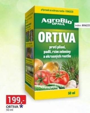 Přípravek proti plísni a padlí Ortiva AgroBio