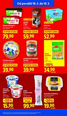 akční leták Lidl 16.3.2026-18.3.2026